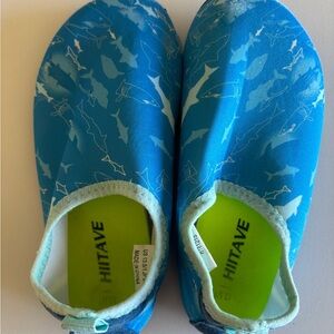 Turquoise Blue Water Shoes with Slip-On Design and Comfortable Fit